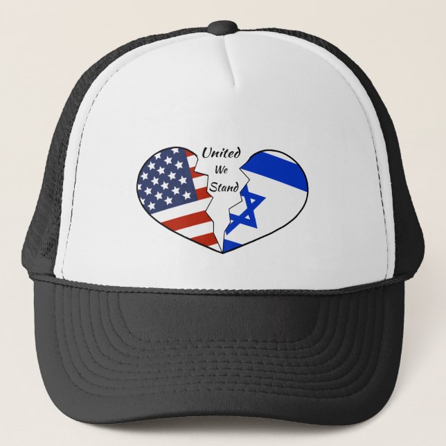 Baseball Cap: Israel United we stand Keps (Framsida)