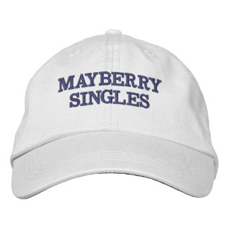 Baseball Cap - Mayberry Singles Broderad Keps