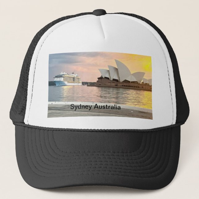 Baseball Cap Sydney Australien Keps (Framsida)