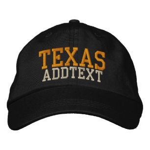 Baseball Cap-TEXAS - SRF Broderad Keps