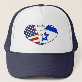 Baseball Cap: USA och Israel delade oss. Keps