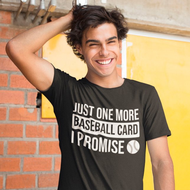 Baseball Card Collector Funny Traing Say T Shirt (Skapare uppladdad)