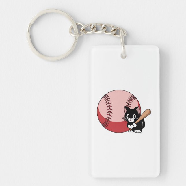 Baseball Cat Tecknad (Framsidan)