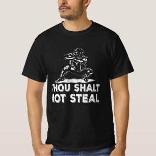 Baseball Catcher dig att inte stoppa Religiösa Bi T Shirt