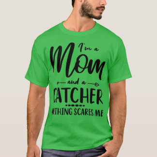 Baseball Catcher Mamma som säger åt Mor T Shirt