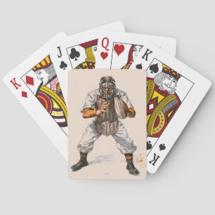 Baseball Catcher Spelkort