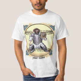 Baseball Catcher T Shirt