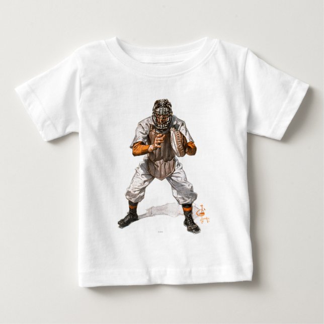 Baseball Catcher T-shirt (Framsida)