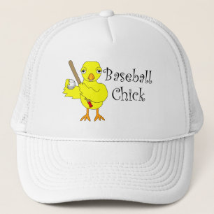 Baseball Chick text Keps