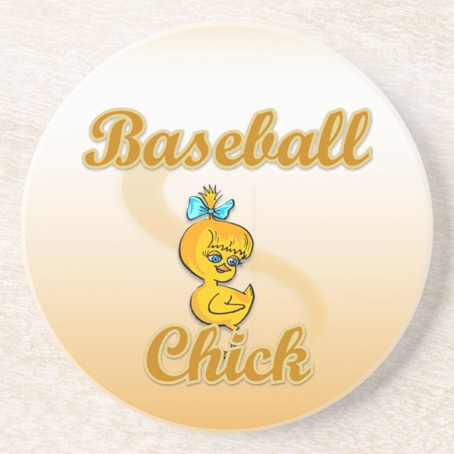 Baseball Chick Underlägg (Framsidan)