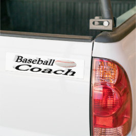 Baseball Coach Bildekal
