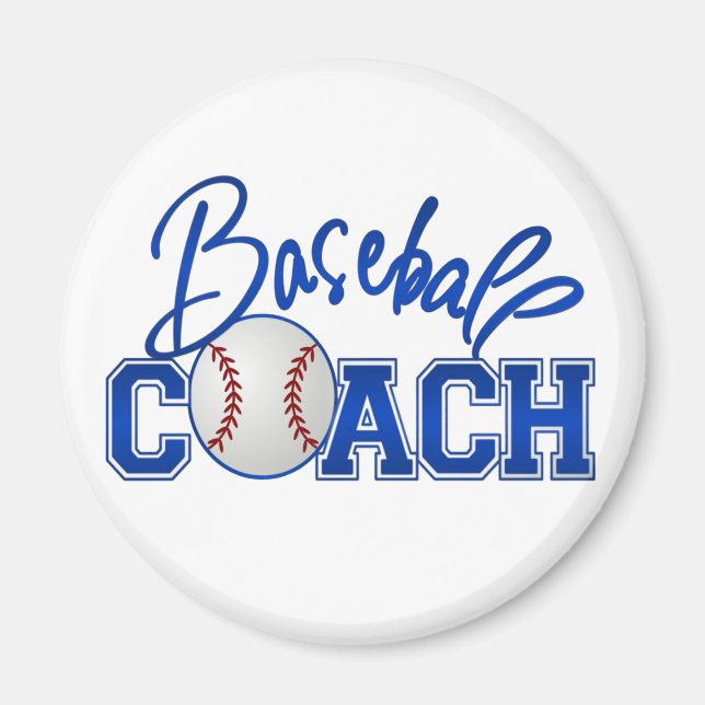 Baseball Coach Magnet (Framsidan)