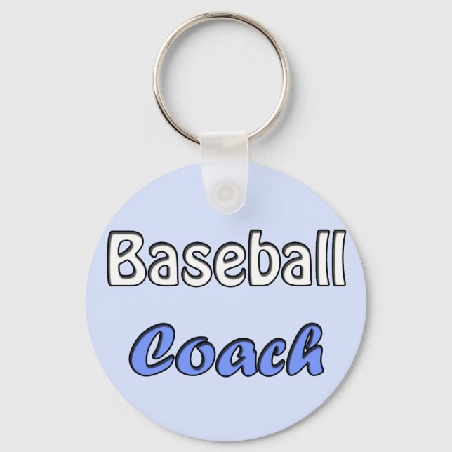 Baseball Coach Nyckelring (Framsida)