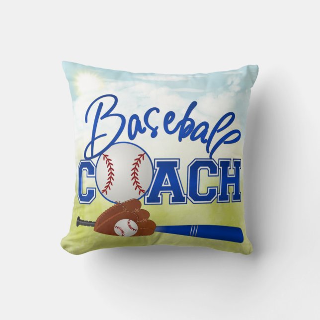 Baseball Coach Pillow Kudde (Framsida)