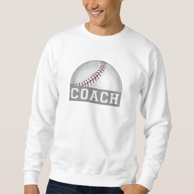 Baseball Coach Sweatshirt (Framsida)