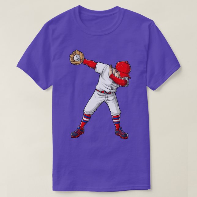 Baseball Dabbing Funny Dab Dance s Boys Girls Gift T Shirt (Design framsida)