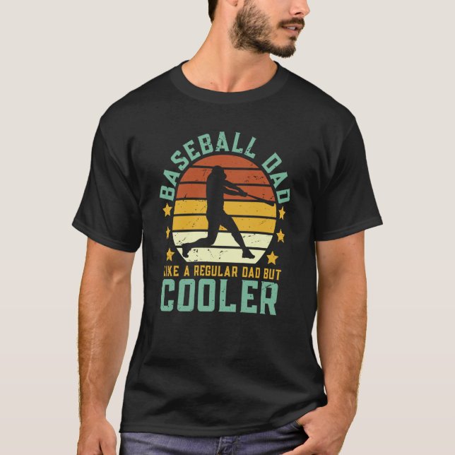 Baseball Dad Baseball Father's Day Baseball  1 T Shirt (Framsida)