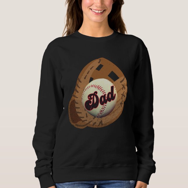 Baseball Dad  for Father s Day Baseball Softball P T Shirt (Framsida)