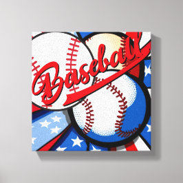 Baseball Days Canvastryck