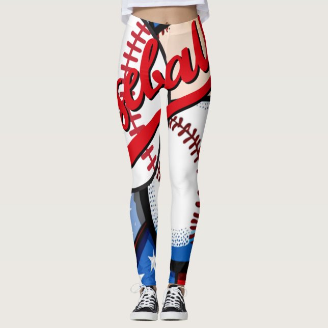 Baseball Days Leggings (Framsida)
