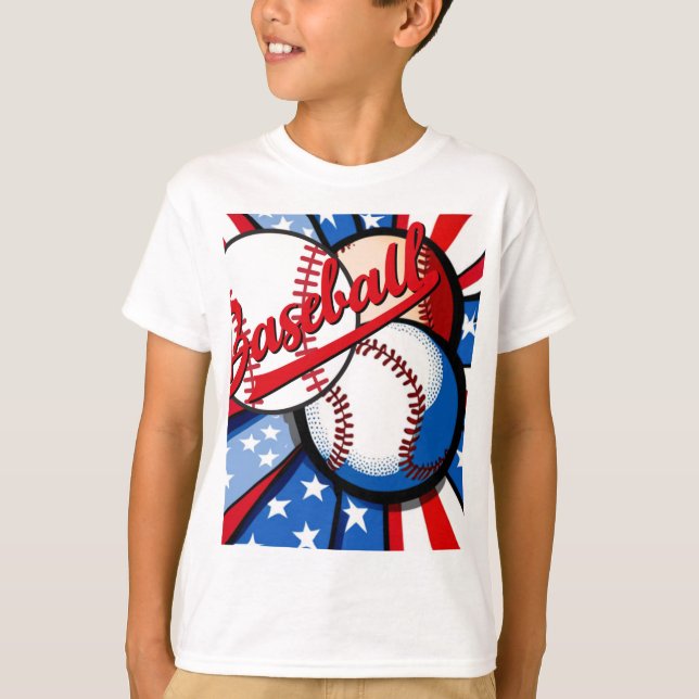 Baseball Days T Shirt (Framsida)