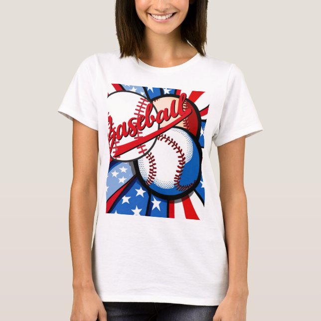Baseball Days T Shirt (Framsida)