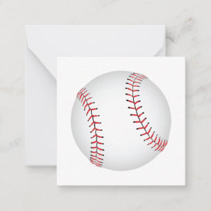 Baseball Design Baseball med Anpassningsbar BG Fär Anteckningskort