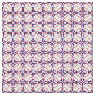Baseball Design Fabric Tyg