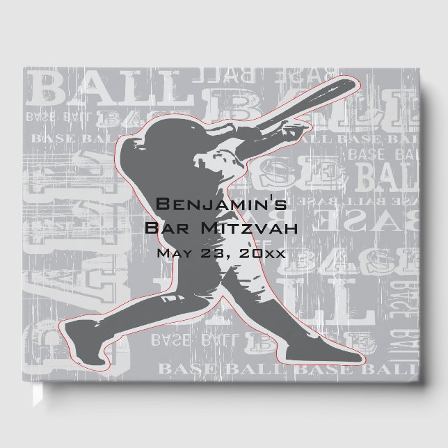 Baseball Design Guest Bok (Framsida)