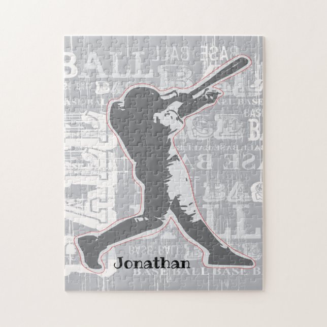 Baseball Design Jigszawa Puzzle Pussel (Vertikal)