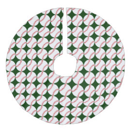 Baseball Design Julgran Skirt Julgransmatta Fusklinne