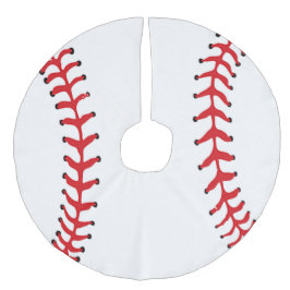 Baseball Design Julgran Skirt Julgransmatta Fusklinne