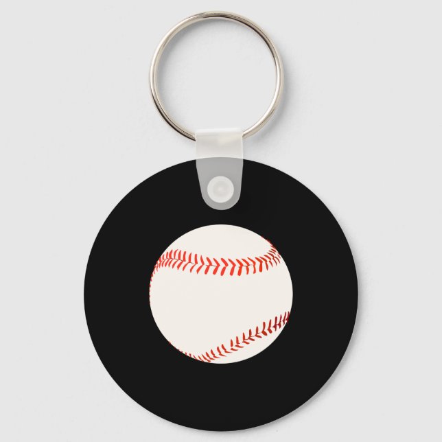 Baseball Design Nyckelring (Framsida)