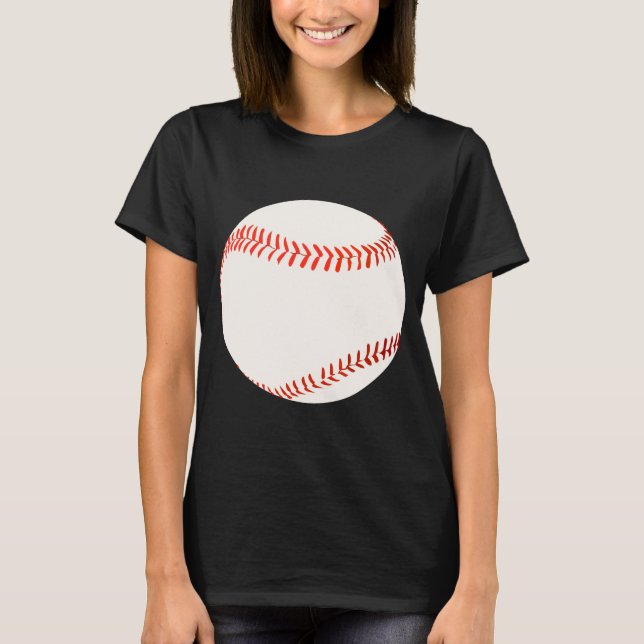 Baseball Design T Shirt (Framsida)