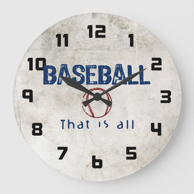 Baseball, det är allt stor klocka (Framsida)