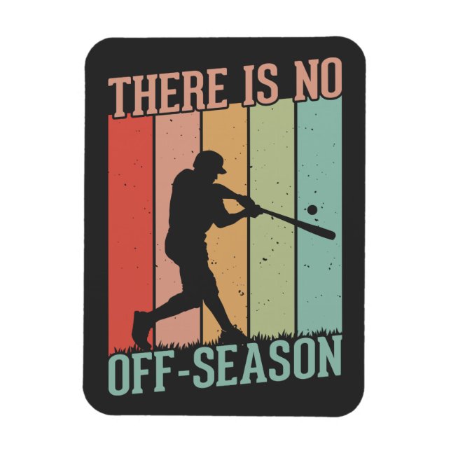 Baseball... Det är ingen säsong Magnet (Vertikal)