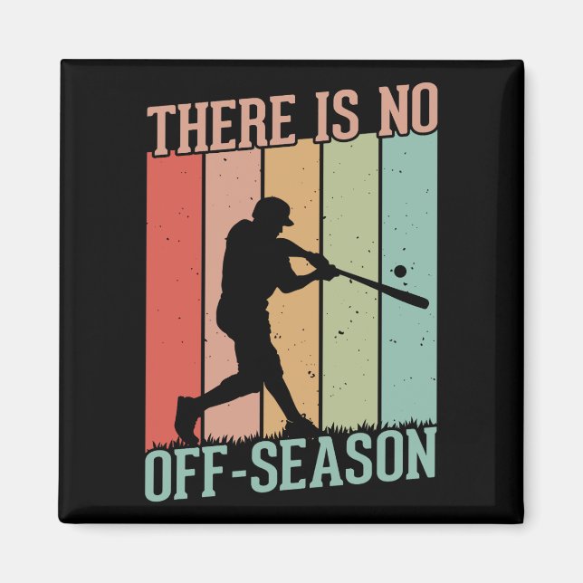 Baseball... Det är ingen säsong Magnet (Framsidan)