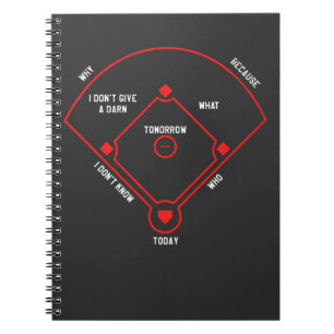 Baseball Diamond Fielding Chart Positions Namn Anteckningsbok