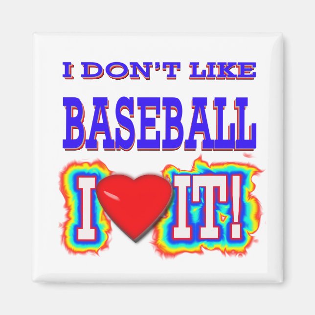 BASEBALL DONT MAGNET (Framsidan)