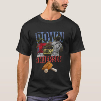Baseball Down Goes Andersson Funny T Shirt