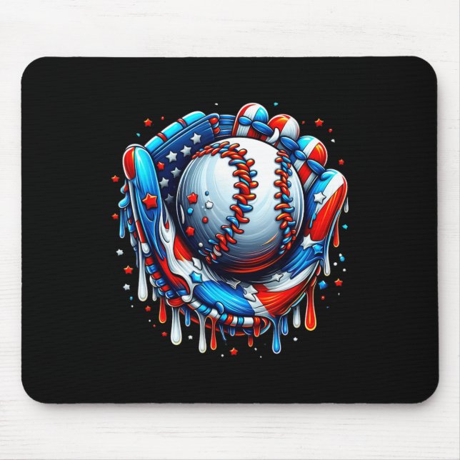 Baseball Drick Ice Cream Sprinkles Baseball Glove  Musmatta (Framsidan)