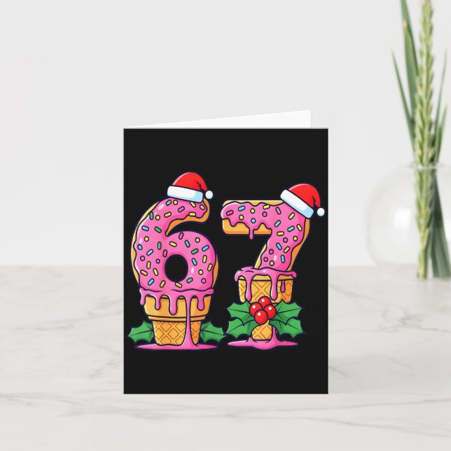 Baseball Drip Ice Cream 67 Baseball Lifestyle 101  Kort (Framsida)