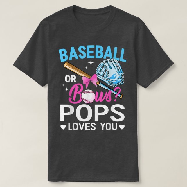 Baseball eller Kärlek från biskopar du Gender Visa T Shirt (Design framsida)