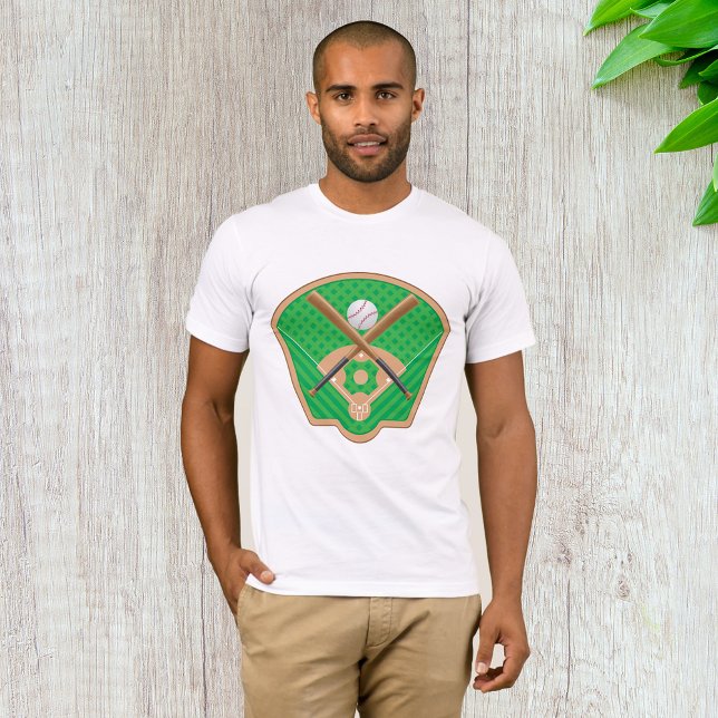 Baseball Fält Manar T-Shirt (Skapare uppladdad)
