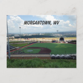 Baseball Fält nära Morgantown, WV-vykort Vykort