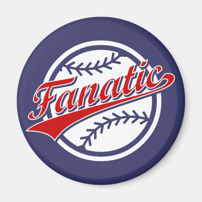 Baseball Fanatic Magnet (Framsidan)