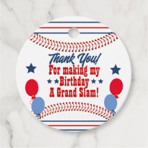 Baseball-favorittaggar för Personlig, rund