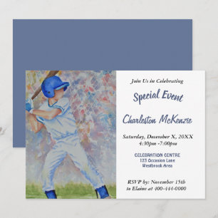 BASEBALL FEST INVITATION INBJUDNINGAR