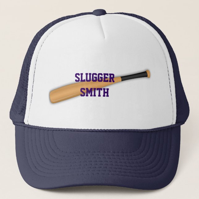 Baseball fladdermus hatt. truckerkeps (Framsida)
