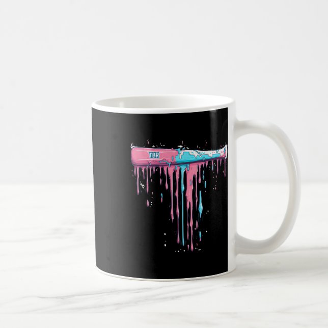 Baseball Fladdermus med Sprinkles-dropp för basket Kaffemugg (Höger)